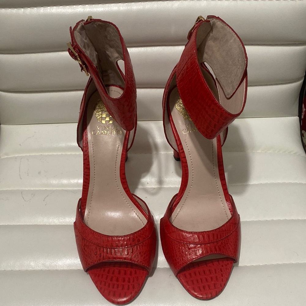Vince Camuto Red Heels